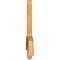 Ekena Millwork Bellingham Rough Sawn Timber Gable Bracket, Western Red Cedar, 48"W x 22"H x 2"D x 4"F, 11/12 Pitch GBW048X22X0204BEL00RWR - alternate 4